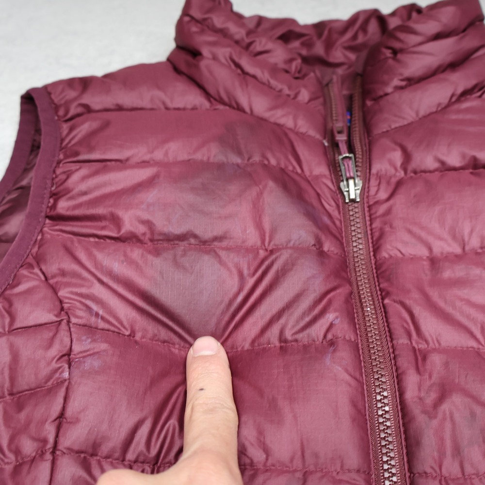 Patagonia Down Sweater Vest Womens XS Red Insulated Light Pack Quilted Puffer - Picture 4 of 16